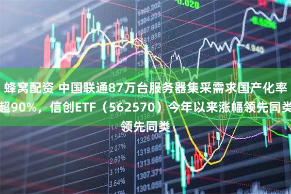 蜂窝配资 中国联通87万台服务器集采需求国产化率超90%,信创ETF(562570)今年以来涨幅领先同类