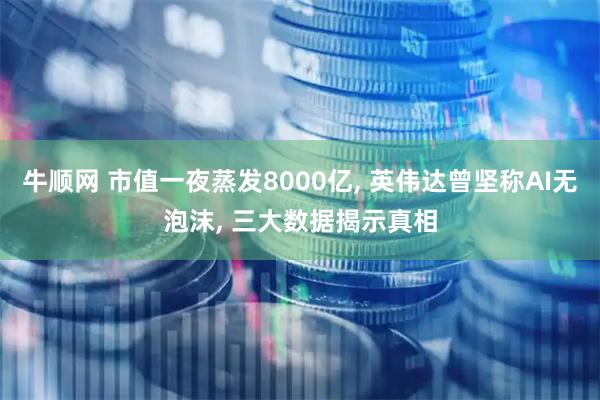 牛顺网 市值一夜蒸发8000亿, 英伟达曾坚称AI无泡沫, 三大数据揭示真相